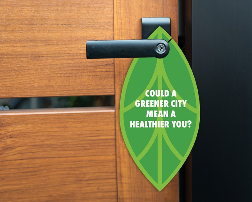 Heal door hanger